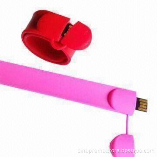 New Bracelet Promotional USB Flash Drive, Sized 210 x 20mm